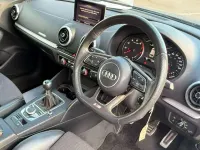 Used Audi A3 Black Edition 150 HP (110 kW) 2017 Blue Hatchback