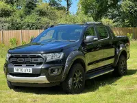 Used Ford Ranger Wildtrack 210 HP (154 kW) 2020 Black Pickup