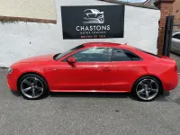 Used Audi A5 Black Edition 177 HP (130 kW) 2013 Red Coupe
