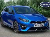 Used Kia Ceed GT-Line 138 HP (101 kW) 2024 Blue Hatchback