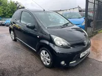 Used Toyota Aygo 68 HP (50 kW) 2013 Black Hatchback