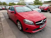 Used Mercedes A180 109 HP (80 kW) 2016 Red Hatchback