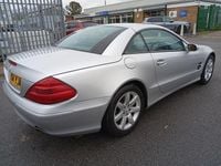 Used Mercedes SL350 2004 Silver Cabriolet