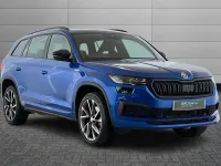 Used Skoda Kodiaq SportLine 200 HP (147 kW) 2024 Race blue SUV