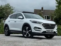 Used Hyundai Tucson Premium SE 185 HP (136 kW) 2015 White SUV