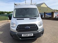 used Ford Transit 350 2.0 TDCi 130ps LWB L3 H2 TREND Van GLASS FRAIL AIR CON EURO 6 SILVER