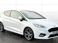 Used Ford Fiesta ST-Line 95 HP (69 kW) 2021 White Hatchback