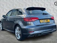 Used Audi A3 S-Line 150 HP (110 kW) 2018 Grey Sedan