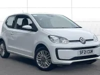 Used VW up! 65 HP (47 kW) 2021 White Hatchback