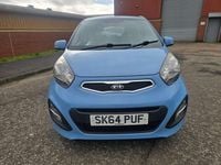 Used Kia Picanto 84 HP (61 kW) 2014 Blue Hatchback