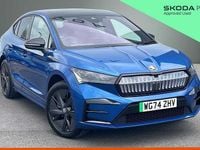 Used Skoda Enyaq iV vRS 250 kW (340 HP) 2024 Blue SUV