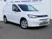 Used VW Caddy Pro 102 HP (75 kW) 2021 White MPV