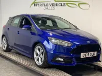 Used Ford Focus ST 2015 Blue Hatchback