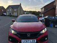 Used Honda Civic SR 2017 Red Hatchback