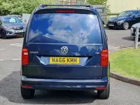 Begagnad VW Caddy Trendline 125 HK (91 kW) 2016 Blå Minibuss
