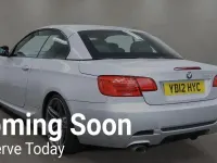 Used BMW 320 Cabriolet Sport Line 184 HP (135 kW) 2012 Silver Cabriolet