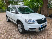 Used Skoda Yeti Elegance 105 HP (77 kW) 2014 White SUV