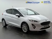 Begagnad Ford Fiesta Titanium 95 HK (69 kW) 2020 Vit Halvkombi
