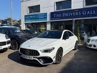 Used Mercedes CLA45 AMG AMG 421 HP (309 kW) 2020 White Coupe