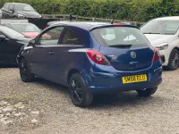 Used Vauxhall Corsa 2009 Blue Hatchback