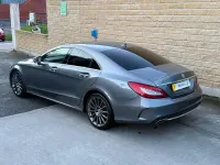 Used Mercedes CLS220 AMG line 177 HP (130 kW) 2017 Grey Coupe