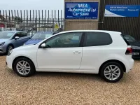 Used VW Golf VI GT 140 HP (102 kW) 2011 White Hatchback