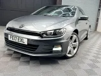 Begagnad VW Scirocco R-line 2017 Grå Sportkupé