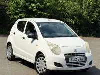 Used Suzuki Alto 68 HP (50 kW) 2012 White Hatchback
