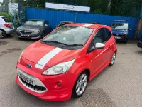 Used Ford Ka 69 HP (50 kW) 2010 Red Hatchback