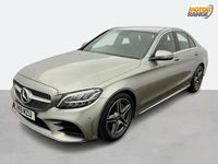 Used Mercedes C300 AMG line 2019 Silver Sedan