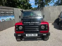 Used Land Rover Defender 2009 Black/red Estate