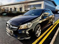 Used Mercedes A160 AMG line 2016 Black Hatchback