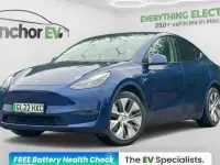Used Tesla Model Y Long Range AWD 286 kW (389 HP) 2022 Blue SUV
