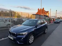 Used BMW X1 Sport Line 150 HP (110 kW) 2016 Blue SUV