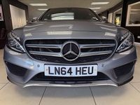 Used Mercedes C250 AMG line 2014 Silver Sedan