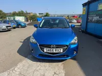Used Mazda 2 90 HP (66 kW) 2016 Blue Hatchback