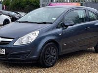 Used Vauxhall Corsa Club 79 HP (58 kW) 2007 Blue Hatchback