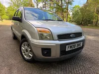 Used Ford Fusion Zetec 80 HP (58 kW) 2008 Silver Hatchback