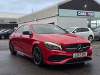 Used Mercedes CLA180 AMG line 122 HP (89 kW) 2017 Red Sedan
