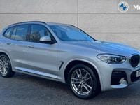 Used BMW X3 M Sport 292 HP (214 kW) 2021 Glacier silver metallic SUV