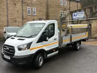 Used Ford Transit 130 HP (95 kW) 2023 White Cabriolet