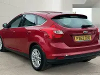 Used Ford Focus Zetec 2013 Red Hatchback