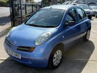 Used Nissan Micra S 79 HP (58 kW) 2005 Blue Hatchback