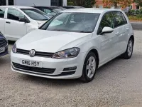 Used VW Golf VII Edition 125 HP (91 kW) 2016 White Hatchback