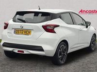 Used Nissan Micra Acenta 91 HP (66 kW) 2022 White Hatchback