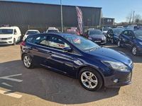 Used Ford Focus Zetec 2012 Blue Hatchback