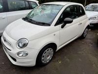 Used Fiat 500 Pop 69 HP (50 kW) 2017 White Hatchback