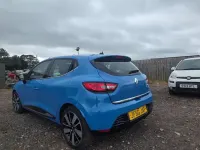 Used Renault Clio Dynamique 90 HP (66 kW) 2014 Blue Hatchback