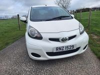 Used Toyota Aygo 2012 White Hatchback