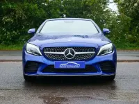 Used Mercedes C200 AMG Line Premium 198 HP (145 kW) 2020 Blue Cabriolet